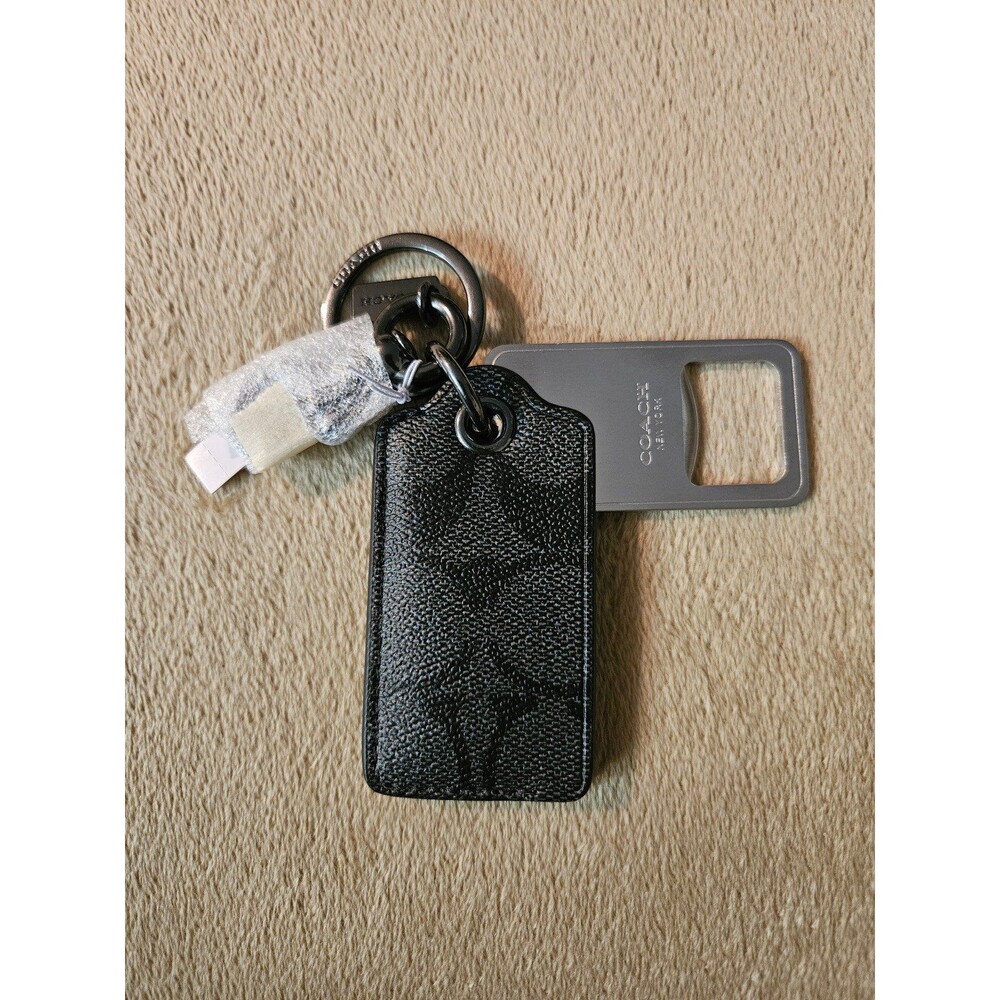 Coach bag charm